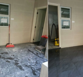 ניקיון אחרי שיפוץ בקריות